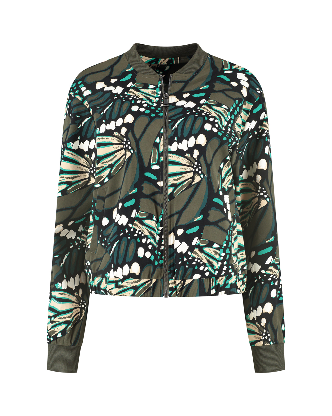 Lady Day Raven jacket butterfly print