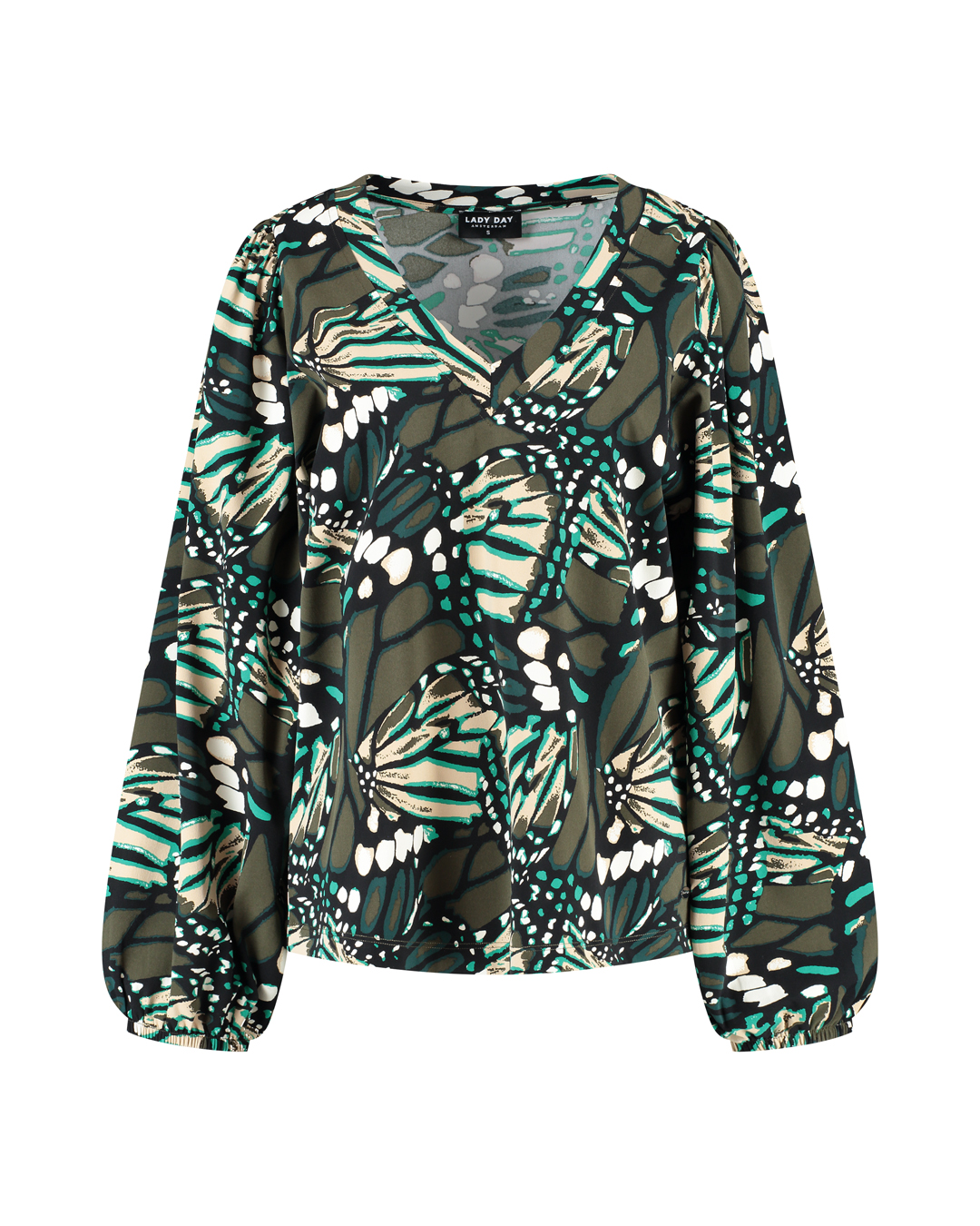 Lady Day Tress top butterfly print