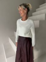 Triple Nine alpaca trui offwhite