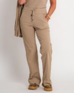 Mi Piace flared broek bonded latte