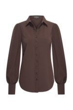 Mi Piace travel blouse pofmouw espresso