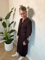 Triple Nine travel blouse bohemian bruin