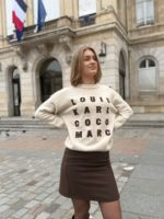 Sweater louis karl coco max taupe