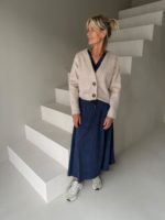 Mi Piace travel rok lang denim