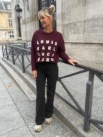 Sweater louis karl coco burgundy