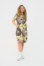 Mi Piace travel jurk Desert Print sweet pea