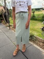 Triple Nine rok scuba kwaliteit salie